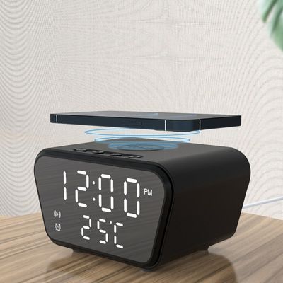 Πιστοποιημένο ROHS Qi ασύρματο φορτιστή Alarm 253g με γρήγορη φόρτιση