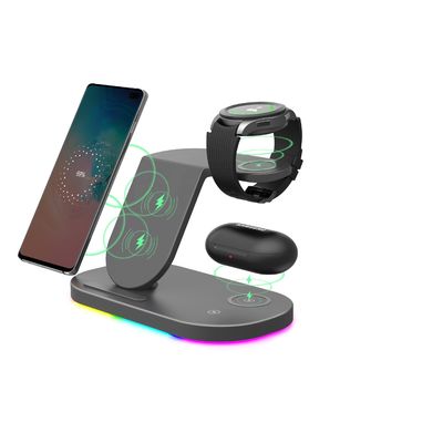 PC Πυροσβεστική επαγωγή Πολυλειτουργικό ασύρματο φορτιστή Χρήση τηλεφώνου Τύπος C θύρα
