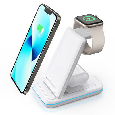 Ασύρματο σταθμό φόρτισης 15w για iPhone, κινητό τηλέφωνο Qi