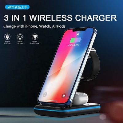 Ασύρματο σταθμό φόρτισης 15w για iPhone, κινητό τηλέφωνο Qi