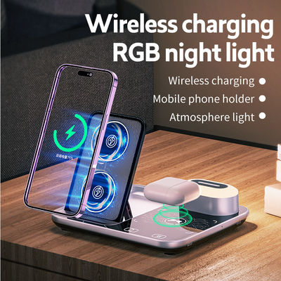 Αμυδρότητα Γρήγορη ασύρματη φόρτιση Qi Dock Stand 15W υψηλή απόδοση