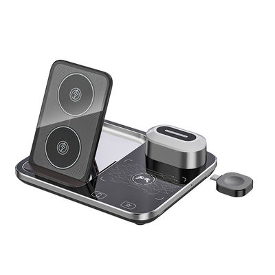 Αμυδρότητα Γρήγορη ασύρματη φόρτιση Qi Dock Stand 15W υψηλή απόδοση