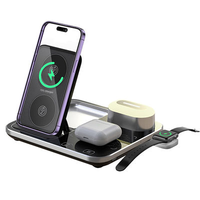 Αμυδρότητα Γρήγορη ασύρματη φόρτιση Qi Dock Stand 15W υψηλή απόδοση