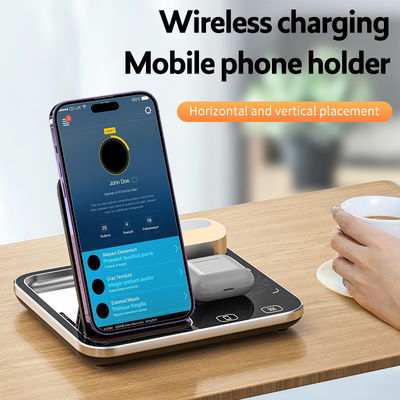 Αμυδρότητα Γρήγορη ασύρματη φόρτιση Qi Dock Stand 15W υψηλή απόδοση
