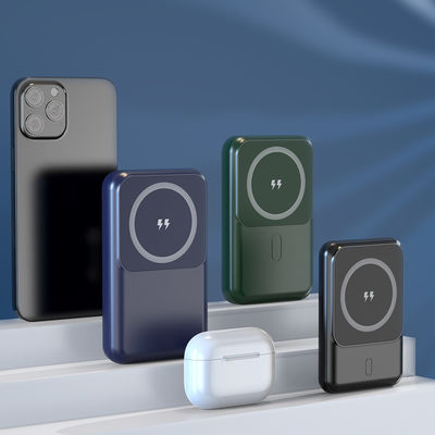Μαγνητικά μαύρα φορτιστήρια τηλεφώνου 1000mAh πιστοποιημένα ROHS