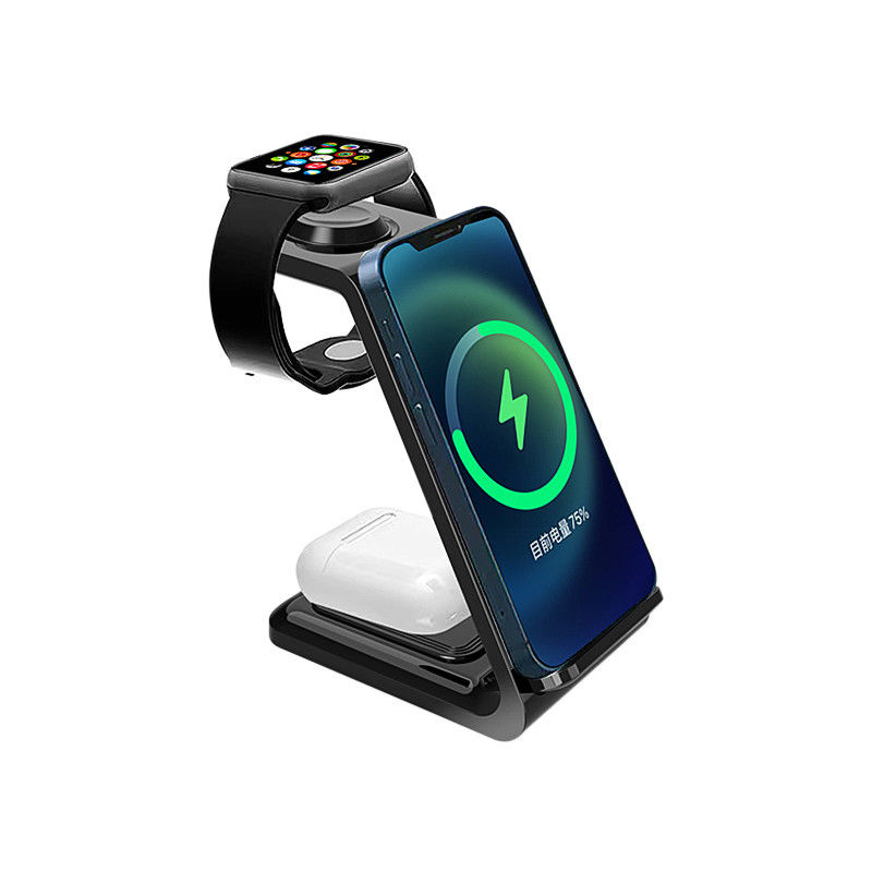 Qi Fast Multifunctional Wireless Charger CE πιστοποιημένο για προστασία από υπερτάσεις